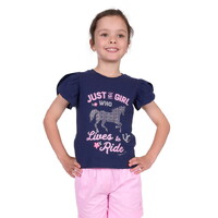Thomas Cook Girls Heidi S/S Tee (T5S5503109) Navy