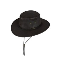 Thomas Cook Tasman Crushable Hat (T5S1984HAT) Dark Brown