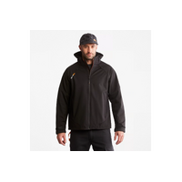 Timberland Pro Mens Power-Zip Hooded Softshell Jacket (A55O3) Black [GD]