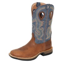 Twisted X Mens 12" Tech X1 Boots (TCMXW0015) Rust Brown/Peacock