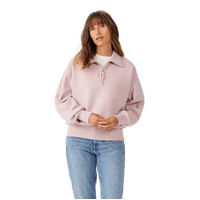 R.M.Williams Womens Trickett 1/4 Zip Jumper (KZ800BB04) Pink