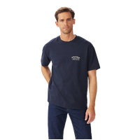 R.M.Williams Mens Longhorn S/S Tee (KDU10JE01) Navy