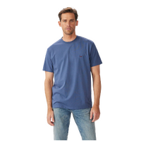 R.M.Williams Mens Parson S/S Tee (KD210JE53) Vintage Indigo