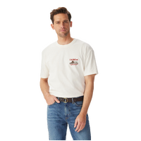R.M.Williams Mens Last S/S Tee (KDU10JE04) White