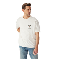 R.M.Williams Mens Cloudbuster S/S Tee (KDU10JE03) White