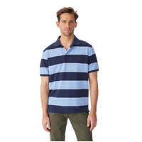 R.M.Williams Mens Craddle Polo (KP210QS06) Navy Blue