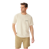 R.M.Williams Mens Flinders S/S Tee (KDU11JE01) Sand