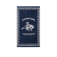 R.M.Williams Cloudbuster Towel (LSLCOCO03) Navy