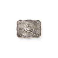 R.M.Williams Cloudbuster Trophy Buckle (BBM7DMT01) Antique Silver