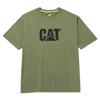 CAT Mens Trademark Logo Tee (1510305.12369) Chive