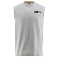 CAT Mens Icon Muscle Tee (1510493.10374) Birch Heather [SD]