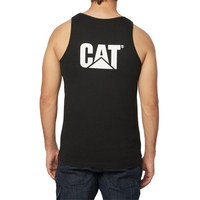 CAT Mens Trademark Singlet (1010013)