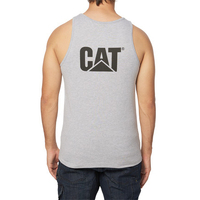 CAT Mens Trademark Singlet (1010013) Heather Grey
