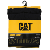 CAT 2-Pack Boxer Shorts (SOM-UW-130) Black/Black [SD]