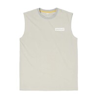 CAT Mens Icon Block Muscle Tee (1510493) Basalt