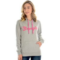 Wrangler Womens Whitney Pullover Hoodie (XCP2592502) Grey Marle [SD]