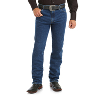 Wrangler Mens Cowboy Cut Original Fit Active Flex Jeans (13MAFGK32) Stonewash