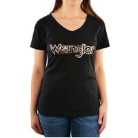 Wrangler Womens Dedrie Tee (X1S2598714) Black