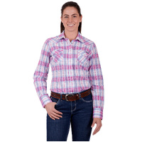 Wrangler Womens Sanda L/S Shirt (X3S2127507) Multi