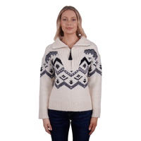 Wrangler Womens Lexie Knitted Pullover Jumper (X4W2518092) Cream