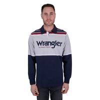 Wrangler Mens Max Rugby (X4W1552013) Navy/Red