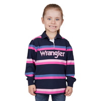 Wrangler Girls Jada Rugby (X4W5577076) Navy/Pink