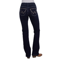 Wrangler Womens Amber Willow Jeans (XCP2251111) Dark Dynsasty