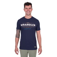 Wrangler Mens Albert S/S Tee (X5S1557390) Navy
