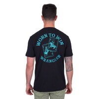 Wrangler Mens Ricky S/S Tee (X5S1557392) Black