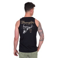 Wrangler Mens Damon Singlet (X5S1578396) Black