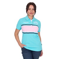 Wrangler Womens Lyndel Polo (X5S2565413) Aqua