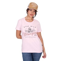 Wrangler Womens Tahlia S/S Tee (X5S2598418) Blush