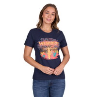 Wrangler Womens Lottie S/S Tee (X5S2598425) Navy