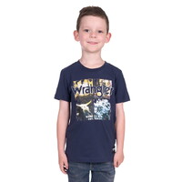 Wrangler Boys Luis S/S Tee (X5S3557384) Navy