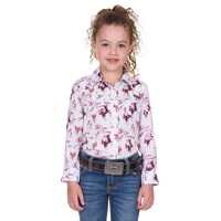 Wrangler Girls Doreen L/S Shirt (X5S5127438) Light Blue