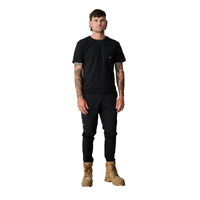 x/dmg Mens Cuff Lightweight Nylon Pants (X03/PANT) Black