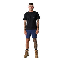 x/dmg Mens Stretch Waist Shorts (x20/SHORT) Navy