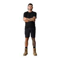 x/dmg Mens Lightweight Nylon Shorts (x21/SHORT) Black