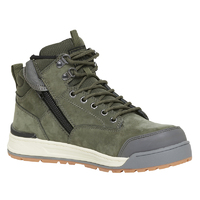 Hard Yakka Mens 3056 Side Zip Boots (Y60203) Olive