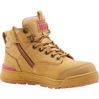 Hard Yakka Womens 3056 Side Zip Boots (Y60240) Wheat