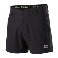 Hard Yakka Mens Raptor Short Shorts (Y05161) Black