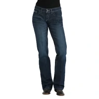 Cinch Womens Ada Arena Relaxed Fit Jeans (MJ80252072) Medium Wash
