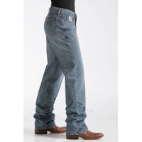Cinch Mens White Label Straight Leg Jeans (MB92834003) Medium wash