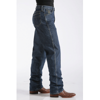 Cinch Mens Green Label Tapered Leg Jeans (MB90530002) Dark Stonewash