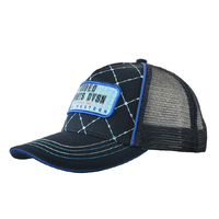 Pure Western Mens Payne Trucker Cap (P3W1905CAP) Navy OSFM