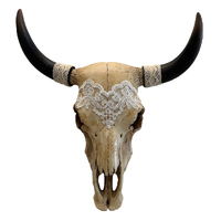 Pure Western Steer Head Wall Hanging (P3S1919GFT)