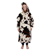 Pure Western Childrens Cow Print Snuggle Hoodie (PCP7920SNU) Multi One Size