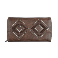 Pure Western Womens Paige Wallet (P4W2987WLT) Chocolate