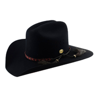 Statesman The Great Divide Fur Blend Hat (21050020) Black