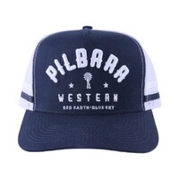Ritemate Unisex Pilbara Classic Trucker Cap (RMTC003) Navy OSFM